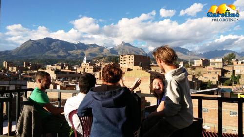 Vaade, Caroline lodging in Huaraz