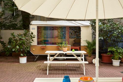 Garden, Huttenpalast near Turkish Market