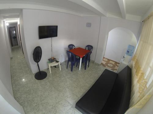 Közös társalgó / TV, Apartamentos Turisticos Caribbean Sky in La Loma