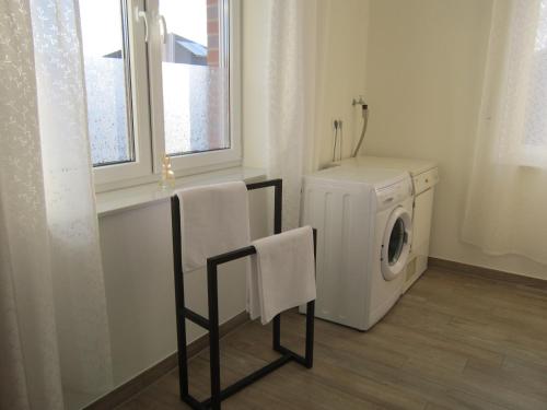 Fürdőszoba, Ferienwohnung de Jong in Sendenhorst