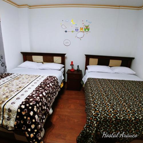 2 double beds