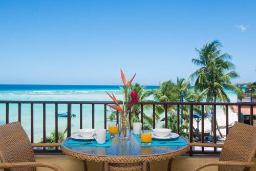 阳台/露台, Yellow Bird Hotel in 基督城