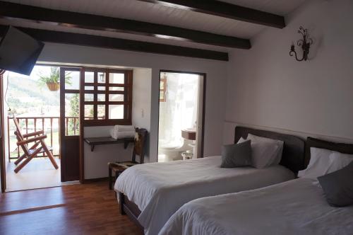 Fürdőszoba, San Benito Hotel in Tibasosa