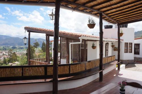 A szálláshely kívülről, San Benito Hotel in Tibasosa