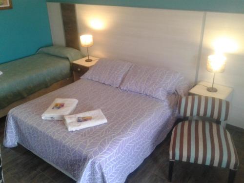1 double bed