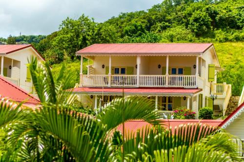 Cottage 1 ou 2 personnes Vue Mer room in Le Domaine Saint Aubin