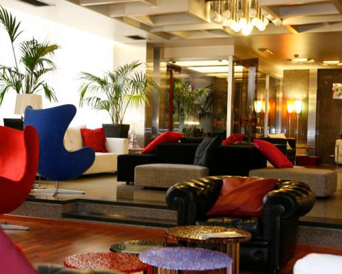 حانة/استراحة, فندق بوليتياما (Hotel Politeama) in مركز مدينة باليرمو