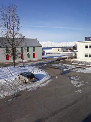 Utsikt, Post-Plaza Guesthouse in Húsavík sentrum