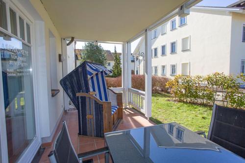 Balcony/terrace, Apartment 85 im Dunenpark in Ostseebad Binz