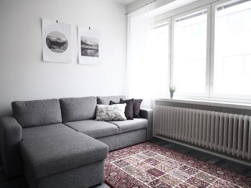 2ndhomes Tampere "Koskipuisto" Apartment - Downtown 1BR Apt with Sauna