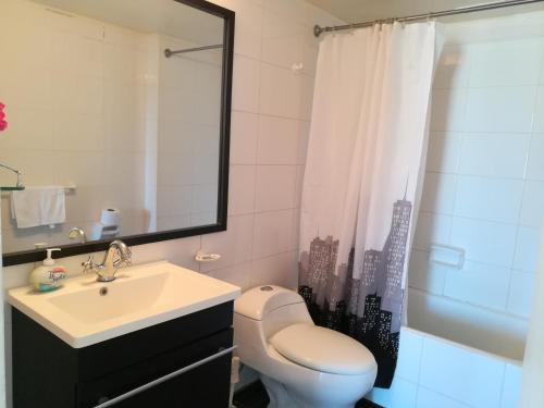 Apartment with Sea View room in Edificio Maya