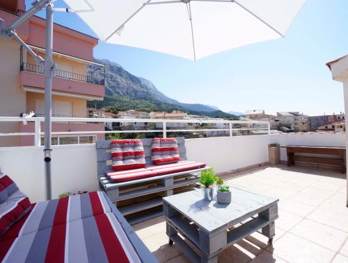  Apartments Nilda, Pension in Makarska