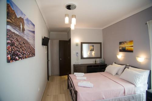 Galazio Limani - Rooms to let in Moudrosa
