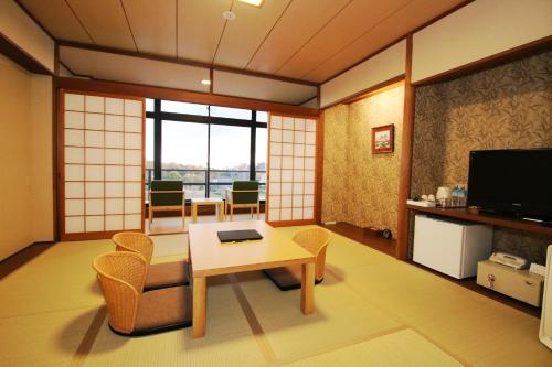 Japanese-Style Room with Garden View