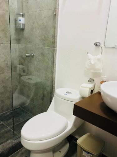 Bathroom, Casa Hotel Santa Lucia in Suchitoto