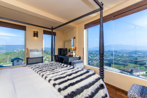 The Forest and Lake by Schofieldshire Hotel