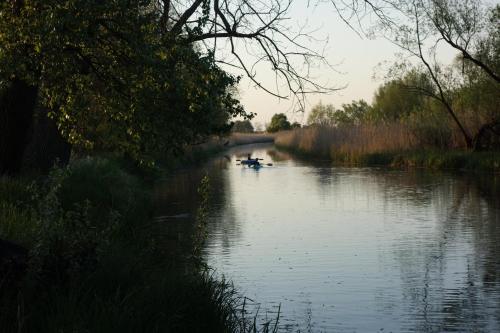 Fachwerkhaus am Fluss