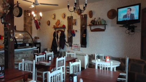Étterem, Posada El Tesin in Santa Colomba De Somoza