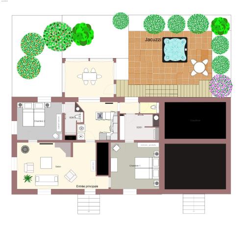 Maison des écluses Strasbourg F3 90m2 Jacuzzi Climatisation, Štrasburk (fotografie 3)