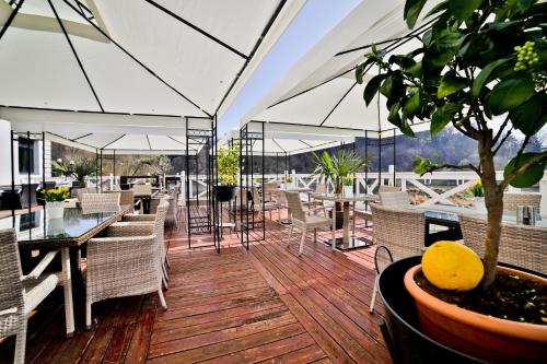 餐廳, 卡爾施泰因浪漫酒店 (Romantic Hotel Mlyn Karlstejn) in 卡爾什特因