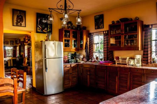 Konyha, Villa Eggedal in Santa Cruz la Laguna