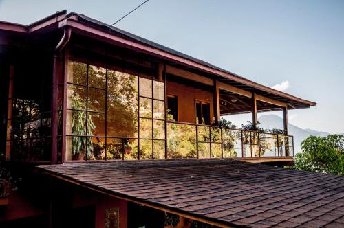 Erkély/terasz, Villa Eggedal in Santa Cruz la Laguna