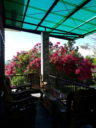 Balcony/terrace, Villa del Carmen Haven Bohol near Chocolate Hills