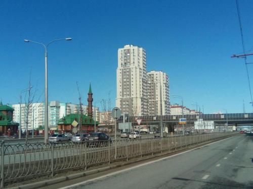 Apartment с видом на КРЕМЛЬ 24 этаж Чистопольская 61а