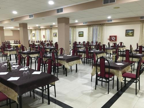 Étterem, Hotel Don Juan in Puente De Genave