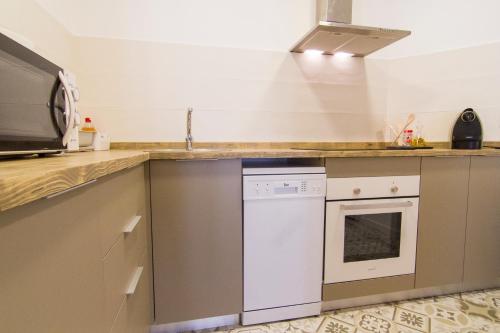 bucătărie, Can Pauet Apartaments in Palamos