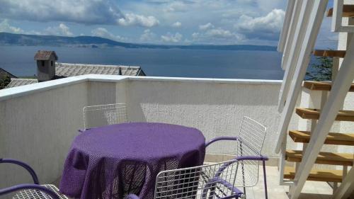 ระเบียง/ชานเรือน, Apartments with parking spaces Klenovica, Novi Vinodolski - 11028 in เคลโนวิกา