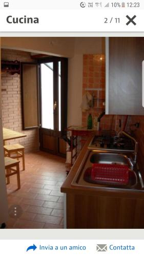 Kitchen, appartamento in residence in Villetta Barrea