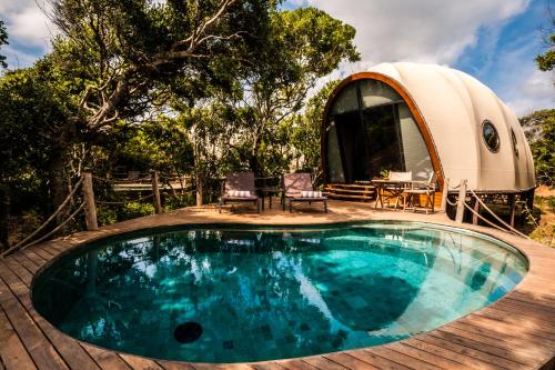 Swimming pool, Wild Coast Tented Lodge - Relais and Chateaux - All Inclusive in Yala