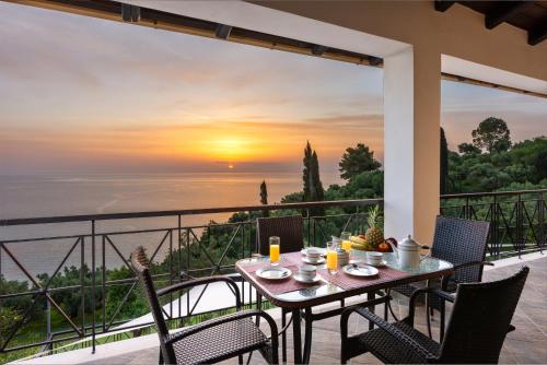 Балкон/тераса, Xigia Beach Residence villas in Koroni