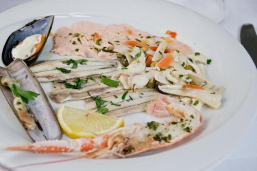 ห้องอาหาร, B&B AL MARE in ปอร์โตซาน จีออร์จีโอ