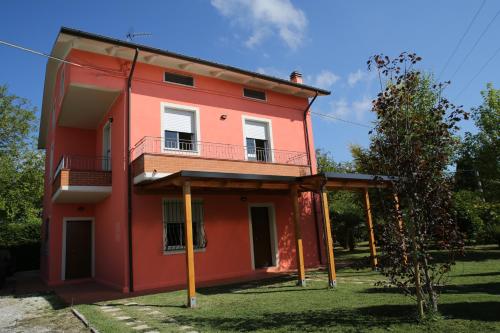 A szálláshely kívülről, Villa Jolanda in Fratte Rosa