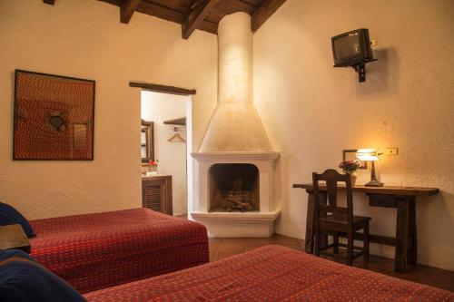 Standard Double Room with Two Double Beds room in Posada El Antaño