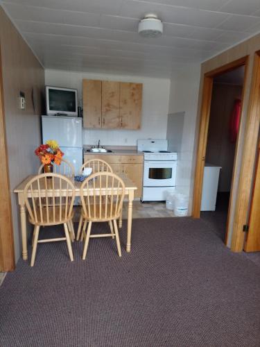 virtuve, Rachel's Motel and Cottages in Eldon (PE)