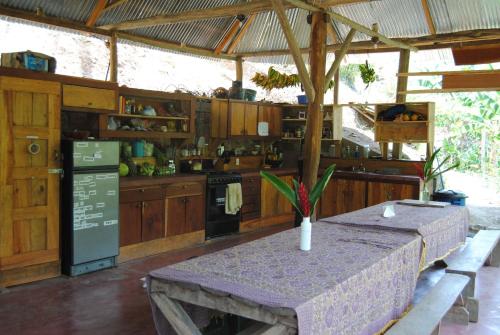 Étterem, Ch'i Bocól Community Hostel (Ch'i Bocol Community Hostel) in Lanquin