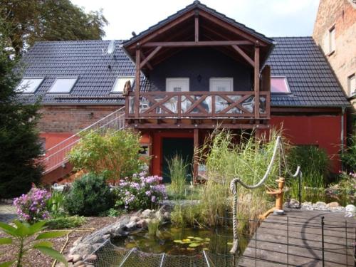 Viesnīcas āriene, Urlaubsscheune in Niedergorsdorf