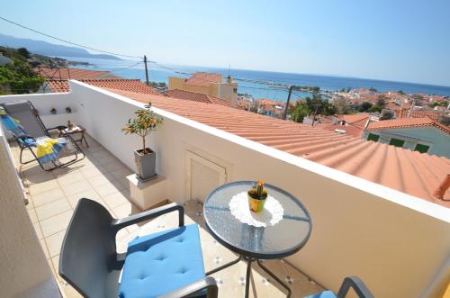 Erkély/terasz, Samaina HOTEL in Samos Island