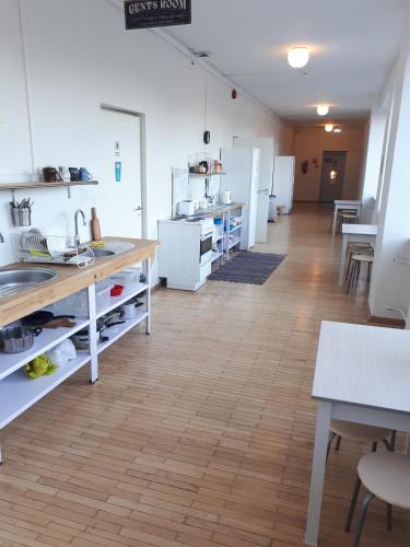 Kitchen, EHE Hostel in Northern Tallinn