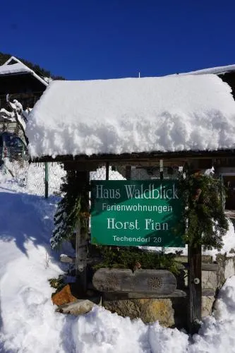 Haus Waldblick in Weissensee, Österreich