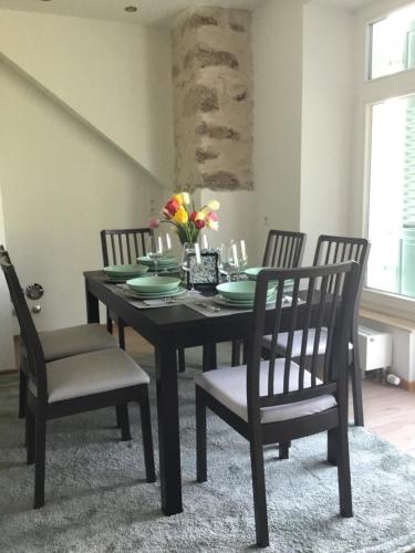 طعام و مشروبات, Ferienwohnung Villa Josephine in بادينويلير