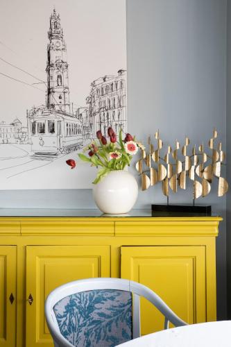 مطعم, فندق بلاك توليب - بورتو غايا (Hotel Black Tulip - Porto Gaia) in فيلا نوفا دي جايا