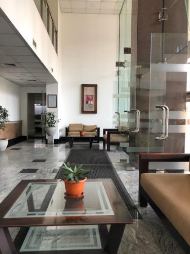 Lobby, Hedges Court Residencies 2 Bed Room with En- suite baths 103 sqm spacious Apartment in Maradana
