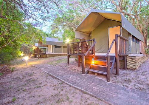 beranda/teres, Kruger Adventure Lodge in Hazyview