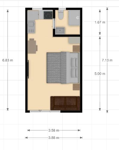 Premium Studio with Kitchen image 1