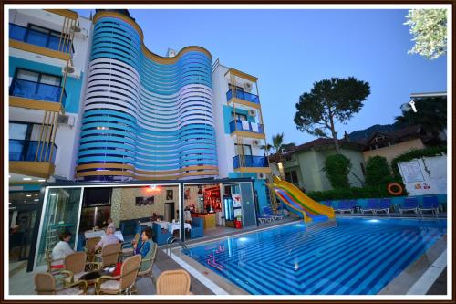 Yade Luxe Hotel Yade Hotel is perfectly located for both business and leisure guests in Marmaris. The property offers a wide range of amenities and perks to ensure you have a great time. Service-minded staff will wel