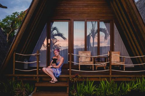Surrounding environment, Batan Sabo & Co near Ceningan Cliff Restaurant